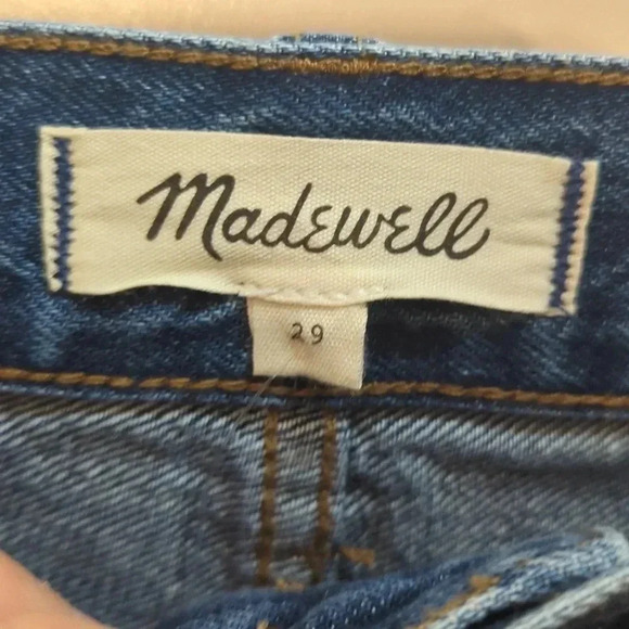 Madewell women's long Jean Skirt - Picture 3 of 9